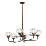 Hubbardton Forge 2018 Bronze Frosted Glass (FD) Multi Nola Pendant