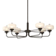 Hubbardton Forge 2018 Oil Rubbed Bronze Clear Glass with Frosted Diffuser (YE) Multi Nola Pendant
