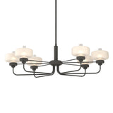 Hubbardton Forge 2018 Natural Iron Clear Glass with Frosted Diffuser (YE) Multi Nola Pendant