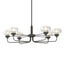 Hubbardton Forge 2018 Natural Iron Clear Glass (ZM) Multi Nola Pendant