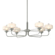 Hubbardton Forge 2018 Vintage Platinum Clear Glass with Frosted Diffuser (YE) Multi Nola Pendant