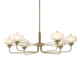 Hubbardton Forge 2018 Soft Gold Clear Glass with Frosted Diffuser (YE) Multi Nola Pendant