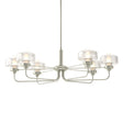 Hubbardton Forge 2018 Sterling Clear Glass (ZM) Multi Nola Pendant