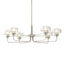 Hubbardton Forge 2018 Sterling Clear Glass (ZM) Multi Nola Pendant