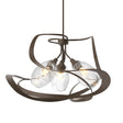Hubbardton Forge 2019 Bronze Clear Glass (ZM) Multi Nest Pendant