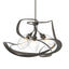 Hubbardton Forge 2019 Dark Smoke Clear Glass (ZM) Multi Nest Pendant