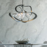 Hubbardton Forge 2019 Dark Smoke Clear Glass (ZM) Multi Nest Pendant