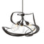 Hubbardton Forge 2019 Oil Rubbed Bronze Clear Glass (ZM) Multi Nest Pendant