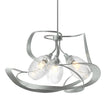 Hubbardton Forge 2019 Vintage Platinum Clear Glass (ZM) Multi Nest Pendant