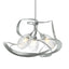 Hubbardton Forge 2019 Vintage Platinum Clear Glass (ZM) Multi Nest Pendant