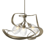 Hubbardton Forge 2019 Soft Gold Clear Glass (ZM) Multi Nest Pendant