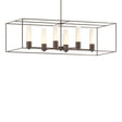 Hubbardton Forge 2018 Bronze Bronze Opal Glass (GG) Multi Portico Pendant