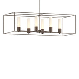 Hubbardton Forge 2018 Bronze Bronze Opal Glass (GG) Multi Portico Pendant