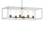 Hubbardton Forge 2018 Bronze Black Opal Glass (GG) Multi Portico Pendant