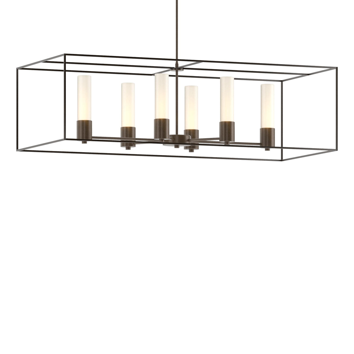 Hubbardton Forge 2018 Bronze Oil Rubbed Bronze Opal Glass (GG) Multi Portico Pendant