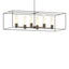 Hubbardton Forge 2018 Bronze Natural Iron Opal Glass (GG) Multi Portico Pendant