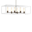 Hubbardton Forge 2018 Bronze Vintage Platinum Opal Glass (GG) Multi Portico Pendant