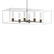 Hubbardton Forge 2018 Bronze Vintage Platinum Seeded Clear Glass (II) Multi Portico Pendant