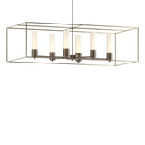 Hubbardton Forge 2018 Bronze Soft Gold Opal Glass (GG) Multi Portico Pendant