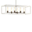 Hubbardton Forge 2018 Bronze Soft Gold Opal Glass (GG) Multi Portico Pendant