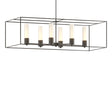 Hubbardton Forge 2018 Dark Smoke Oil Rubbed Bronze Opal Glass (GG) Multi Portico Pendant