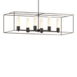 Hubbardton Forge 2018 Black Bronze Opal Glass (GG) Multi Portico Pendant