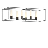 Hubbardton Forge 2018 Black Black Opal Glass (GG) Multi Portico Pendant