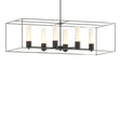 Hubbardton Forge 2018 Black Sterling Opal Glass (GG) Multi Portico Pendant