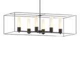 Hubbardton Forge 2018 Black Sterling Opal Glass (GG) Multi Portico Pendant
