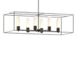 Hubbardton Forge 2018 Oil Rubbed Bronze Dark Smoke Opal Glass (GG) Multi Portico Pendant