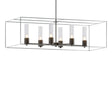 Hubbardton Forge 2018 Oil Rubbed Bronze Vintage Platinum Seeded Clear Glass (II) Multi Portico Pendant