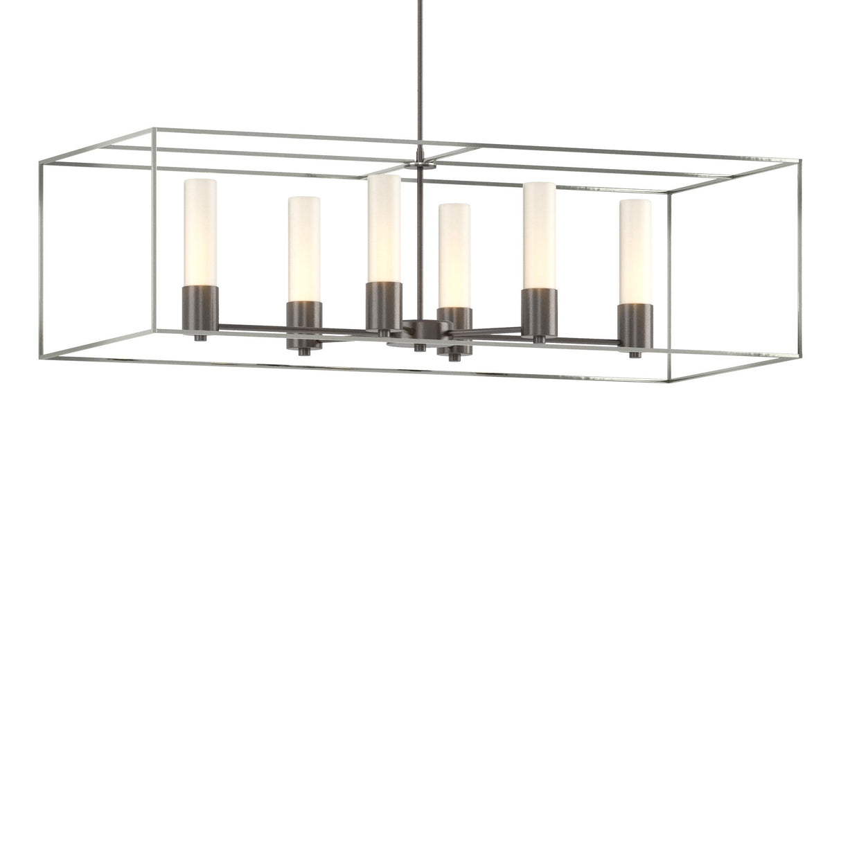 Hubbardton Forge 2018 Oil Rubbed Bronze Sterling Opal Glass (GG) Multi Portico Pendant