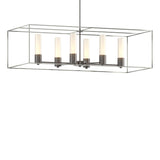 Hubbardton Forge 2018 Oil Rubbed Bronze Sterling Opal Glass (GG) Multi Portico Pendant