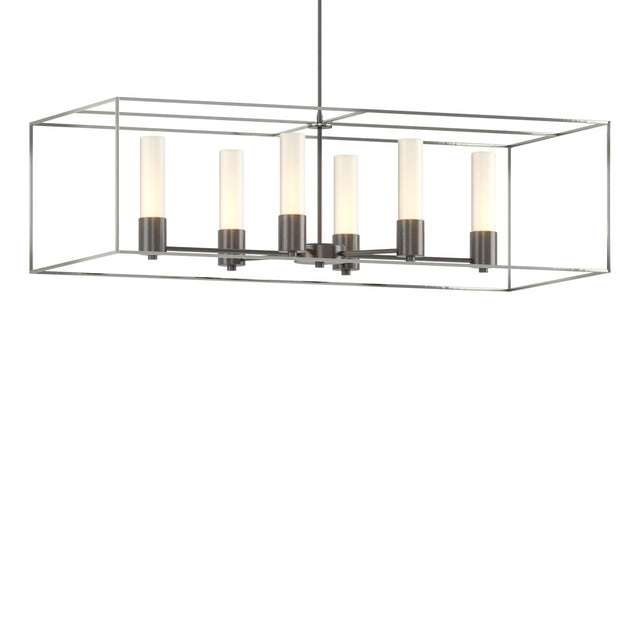 Hubbardton Forge 2018 Oil Rubbed Bronze Sterling Opal Glass (GG) Multi Portico Pendant