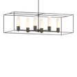 Hubbardton Forge 2018 Natural Iron Black Opal Glass (GG) Multi Portico Pendant