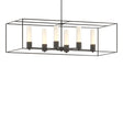 Hubbardton Forge 2018 Natural Iron Oil Rubbed Bronze Opal Glass (GG) Multi Portico Pendant