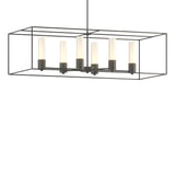 Hubbardton Forge 2018 Natural Iron Natural Iron Opal Glass (GG) Multi Portico Pendant