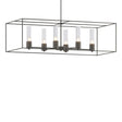 Hubbardton Forge 2018 Natural Iron Natural Iron Seeded Clear Glass (II) Multi Portico Pendant