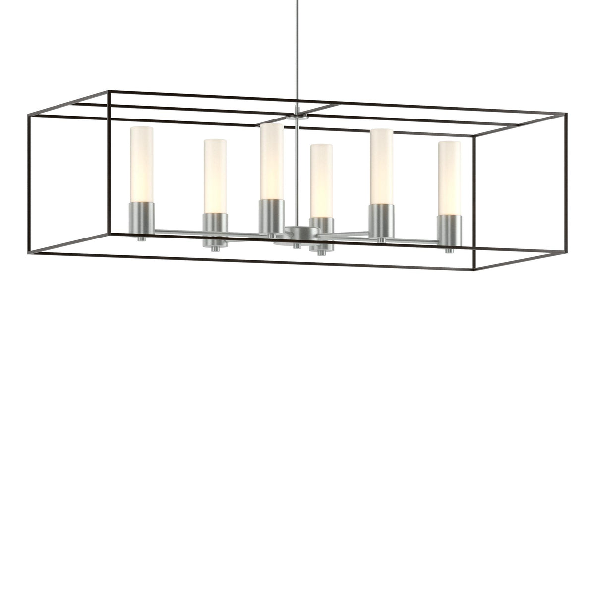 Hubbardton Forge 2018 Vintage Platinum Oil Rubbed Bronze Opal Glass (GG) Multi Portico Pendant