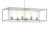 Hubbardton Forge 2018 Vintage Platinum Oil Rubbed Bronze Opal Glass (GG) Multi Portico Pendant