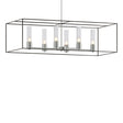 Hubbardton Forge 2018 Vintage Platinum Oil Rubbed Bronze Seeded Clear Glass (II) Multi Portico Pendant