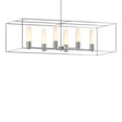 Hubbardton Forge 2018 Vintage Platinum Vintage Platinum Opal Glass (GG) Multi Portico Pendant
