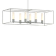 Hubbardton Forge 2018 Vintage Platinum Sterling Opal Glass (GG) Multi Portico Pendant