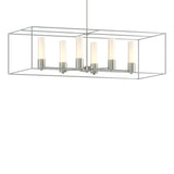 Hubbardton Forge 2018 Sterling Vintage Platinum Opal Glass (GG) Multi Portico Pendant