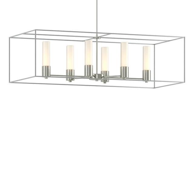 Hubbardton Forge 2018 Sterling Vintage Platinum Opal Glass (GG) Multi Portico Pendant