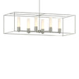 Hubbardton Forge 2018 Sterling Sterling Opal Glass (GG) Multi Portico Pendant