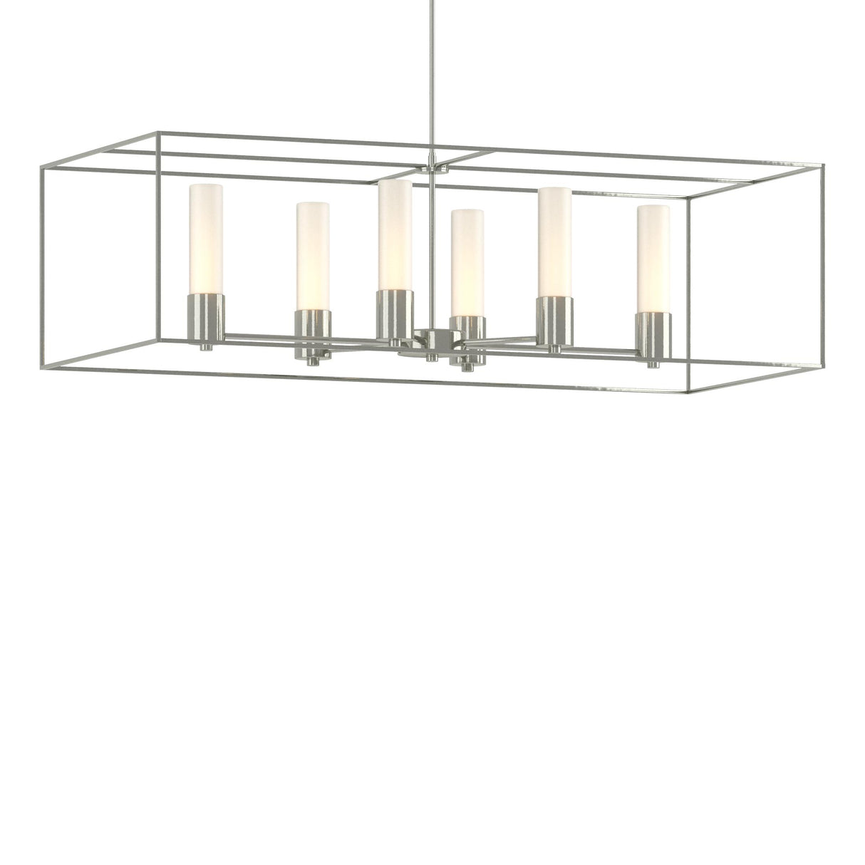 Hubbardton Forge 2018 Sterling Sterling Opal Glass (GG) Multi Portico Pendant