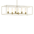 Hubbardton Forge 2018 Modern Brass Modern Brass Opal Glass (GG) Multi Portico Pendant