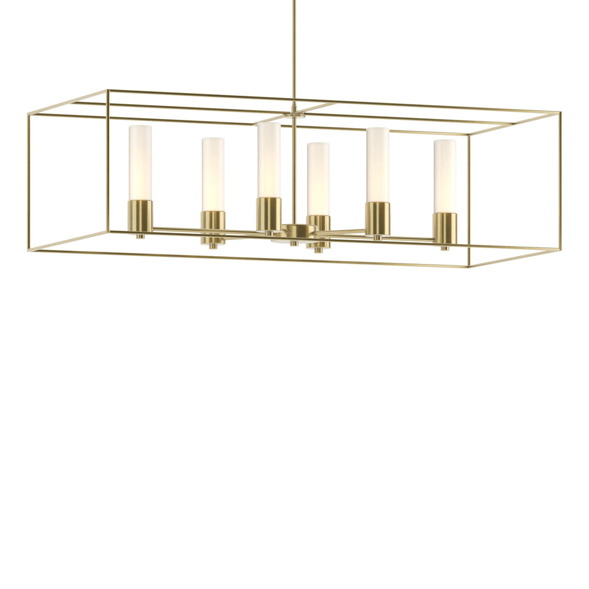 Hubbardton Forge 2018 Modern Brass Modern Brass Opal Glass (GG) Multi Portico Pendant