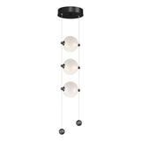 Hubbardton Forge 2023 Ink Opal Glass (GG) Standard Abacus 3-Light LED Pendant